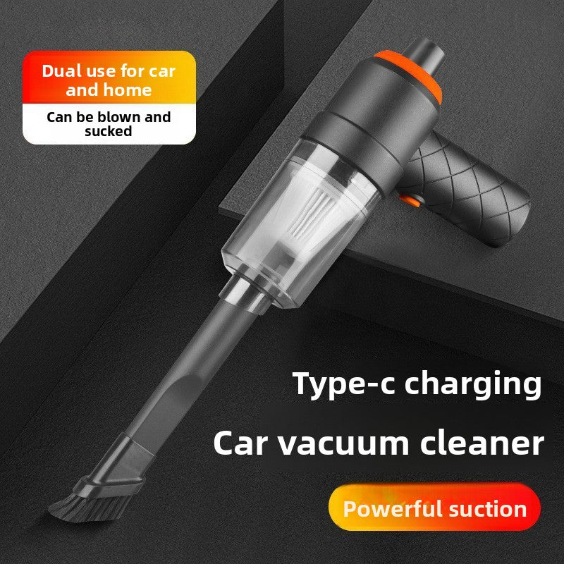 Battery-powered car-mounted vacuum cleaner